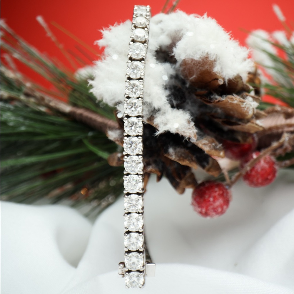 💎 Genuine Diamond tennis bracelet 3.5mm 💎